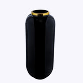 Midnight Black Tall Vase